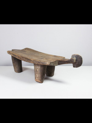 Rare and old Bwaba stool (Burkina Faso)