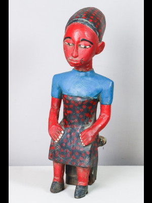 Baule colon statuette (Ivory Coast)
