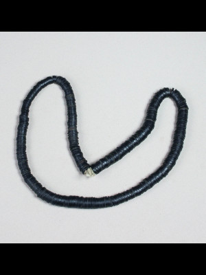 African coconut shell heishi disk beads 10-14mm