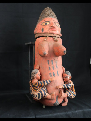 Yoruba belly mask (Nigeria)
