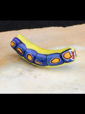 Venetian elbow millefiori trade bead