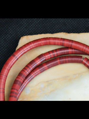 African bakelite heishi disk beads 5.5mm