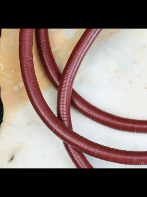 African bakelite heishi disk beads 5.5mm