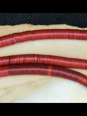 African bakelite heishi disk beads 5.5mm
