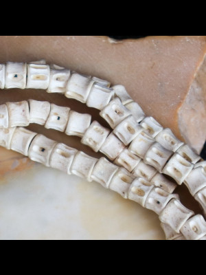 Strand of 225 fish bone beads