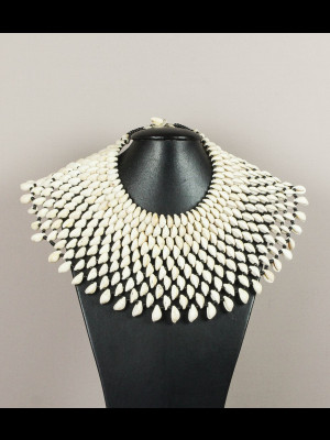 Necklace in cowry shells