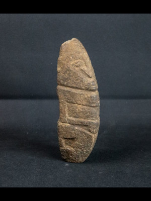 Very old Dogon statuette in stone (Mali)