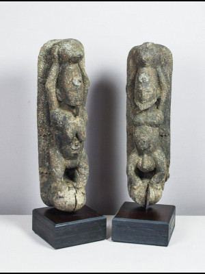 Couple of Dogon statuettes (Mali)