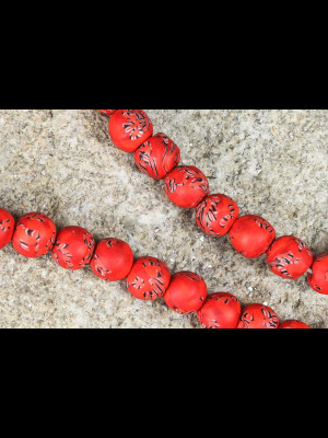 47 glass beads from Ghana