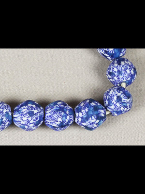 20 glass beads from Ghana