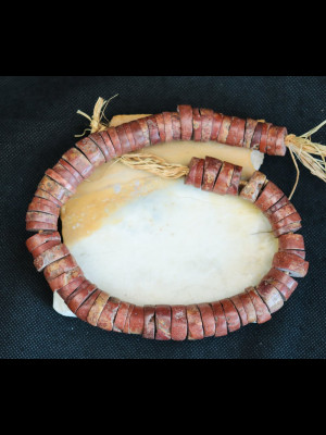 Strand of old old African bauxite beads