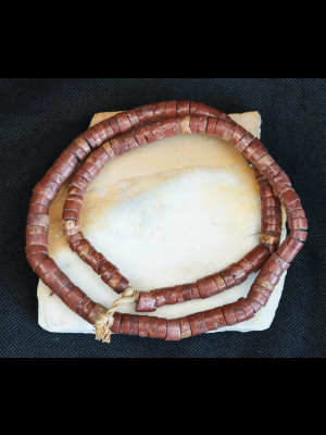 Strand of old old African bauxite beads