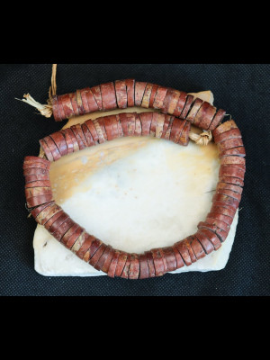 Strand of old old African bauxite beads