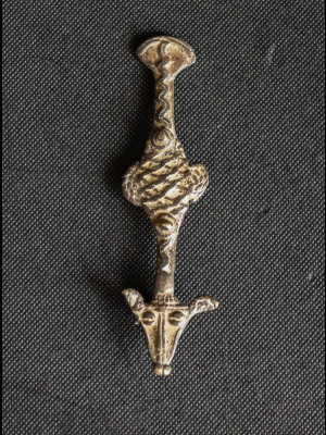 Gan pendant in bronze (Burkina Faso)