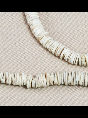 Clam shell beads